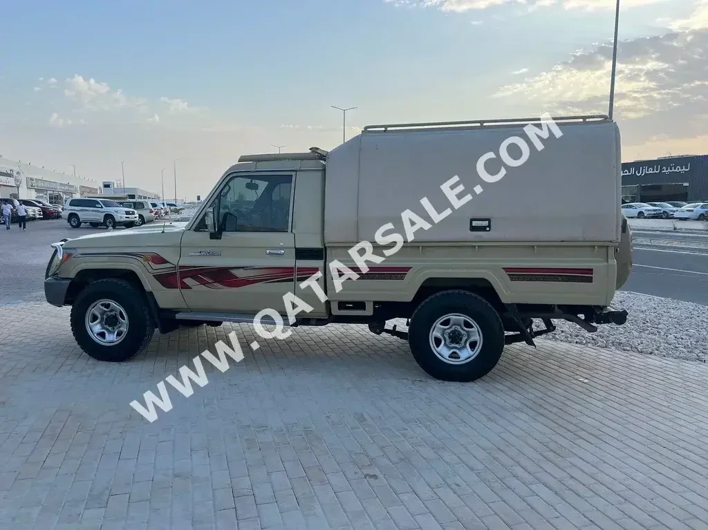 Toyota  Land Cruiser  LX  2012  Manual  355,000 Km  6 Cylinder  Four Wheel Drive (4WD)  Pick Up  Beige  With Warranty