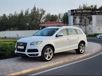 Audi  Q7  2015  Automatic  97,000 Km  6 Cylinder  Four Wheel Drive (4WD)  SUV  White  With Warranty