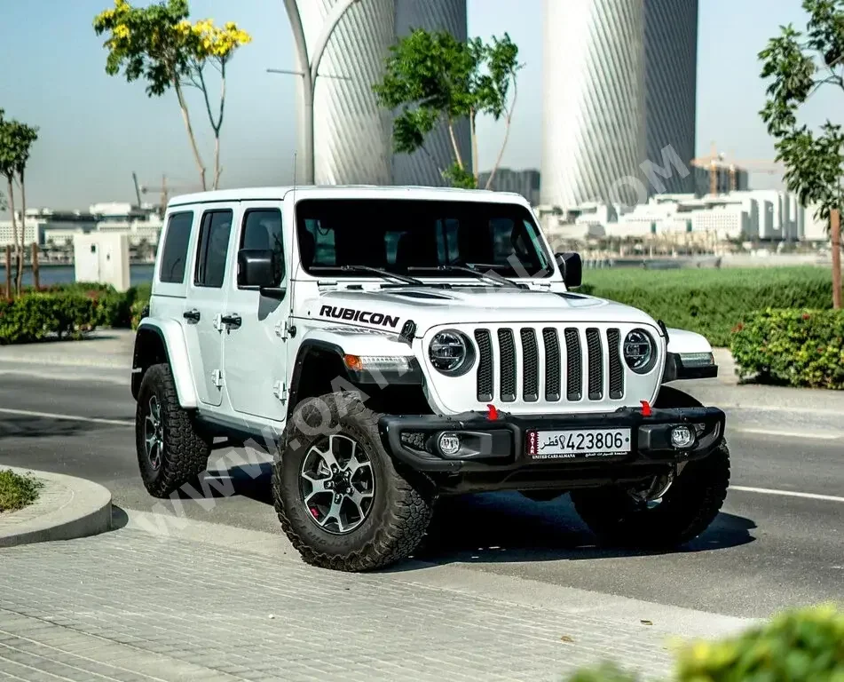 Jeep  Wrangler  Rubicon  2022  Automatic  15,000 Km  6 Cylinder  Four Wheel Drive (4WD)  Pick Up  White  With Warranty