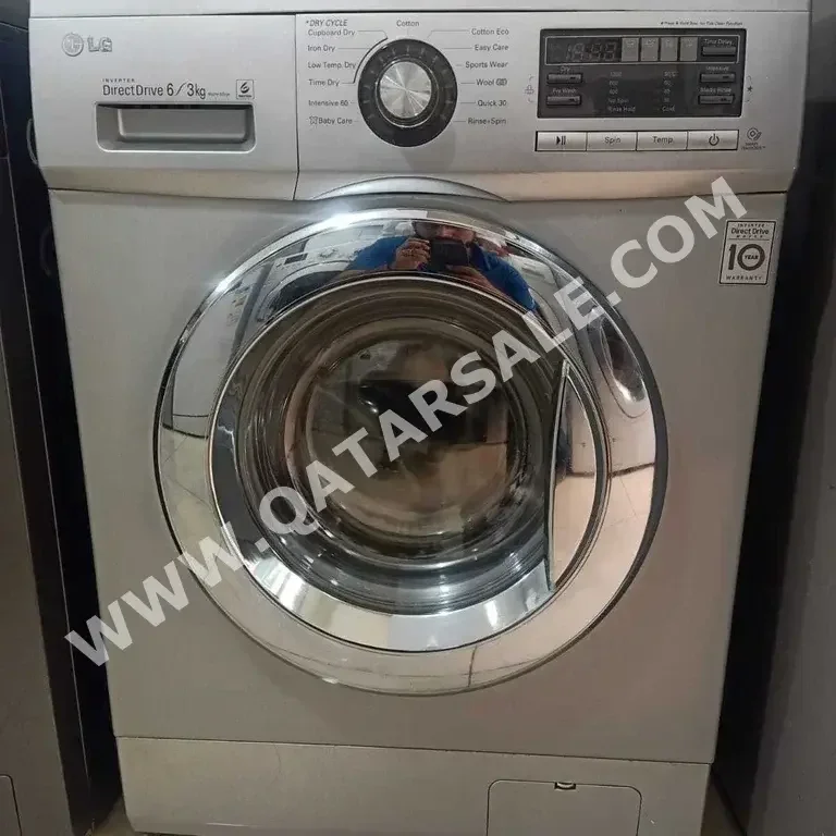 LG  new /  Front Load Washer  Silver  A