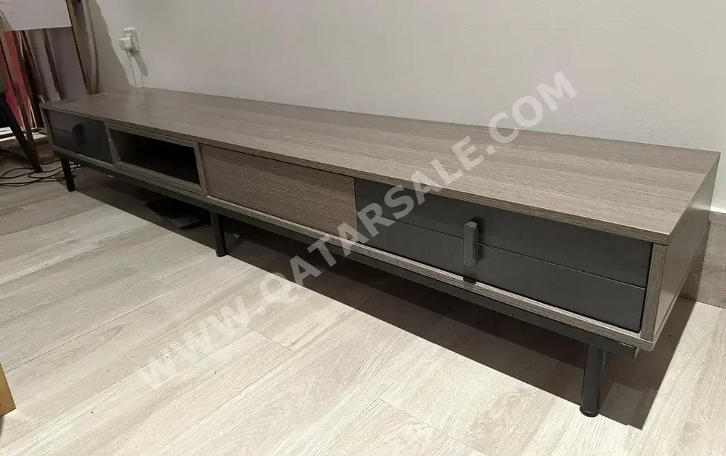 Tables & Sideboards TV & Media Units  - Laminated Plywood  - Brown