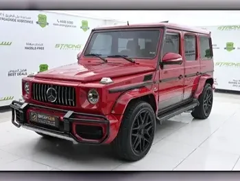 Mercedes-Benz  G-Class  63 AMG  2013  Automatic  227,000 Km  8 Cylinder  Four Wheel Drive (4WD)  SUV  Red