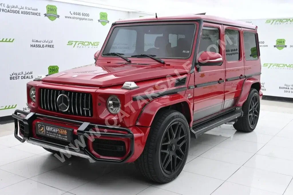 Mercedes-Benz  G-Class  63 AMG  2013  Automatic  227,000 Km  8 Cylinder  Four Wheel Drive (4WD)  SUV  Red