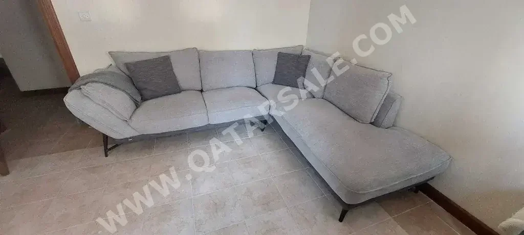 Sofas, Couches & Chairs Corner Sofas  - Fabric  - Gray