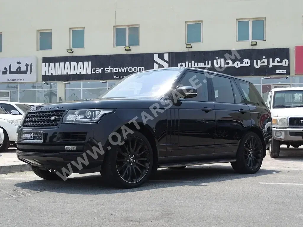Land Rover  Range Rover  Vogue  Autobiography  2015  Automatic  139,000 Km  8 Cylinder  Four Wheel Drive (4WD)  SUV  Black  With Warranty