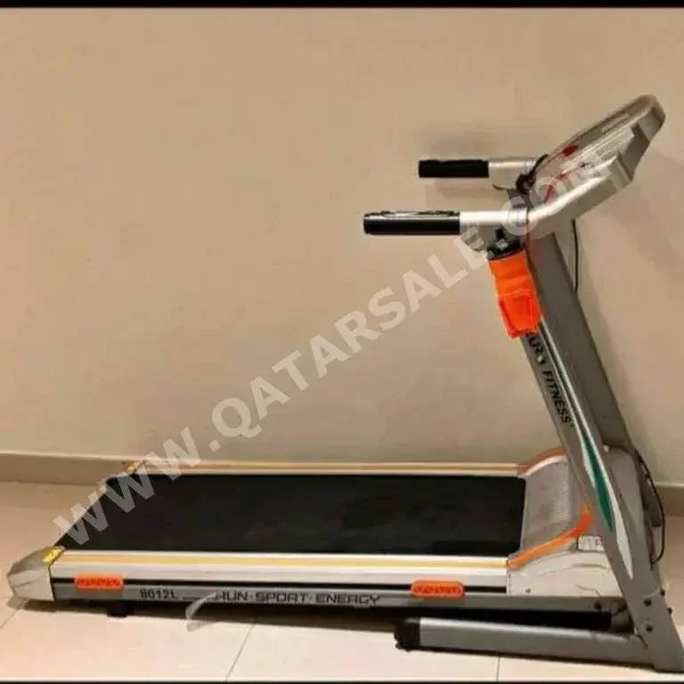 Gym Equipment Machines - Treadmill  - Gray  - Euro Fitness  2022  150 CM  70 CM  8 Kg