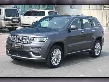 Jeep  Grand Cherokee  Summit  2017  Automatic  115,000 Km  8 Cylinder  Four Wheel Drive (4WD)  SUV  Gray