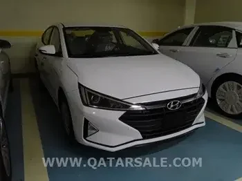 Hyundai  Elantra  Sedan  White  2019