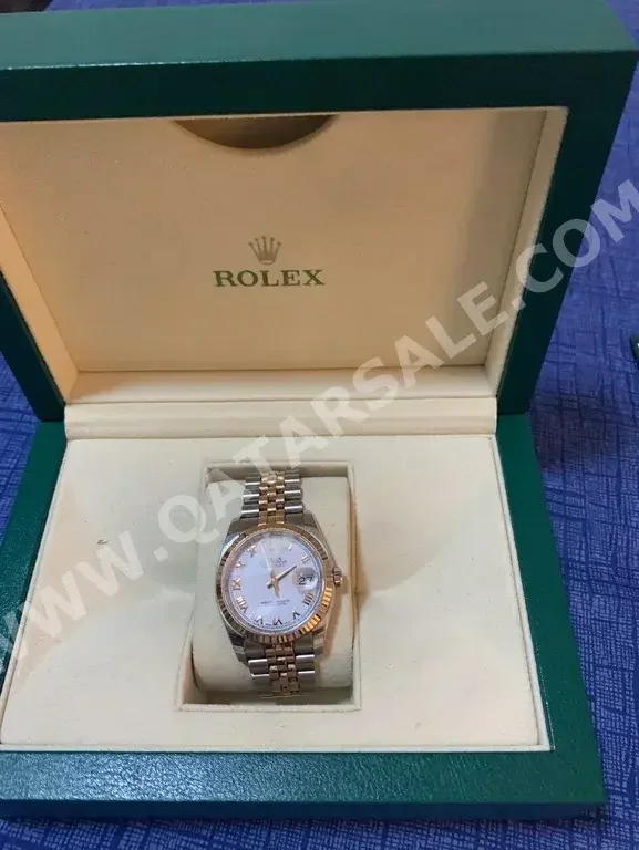 Watches - Rolex  - Quartz Watch  - Gold  - Men Watches