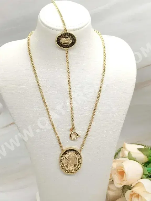 Gold Set  Italy  Woman  By Weight  18.53 Gram  Yellow Gold  18k