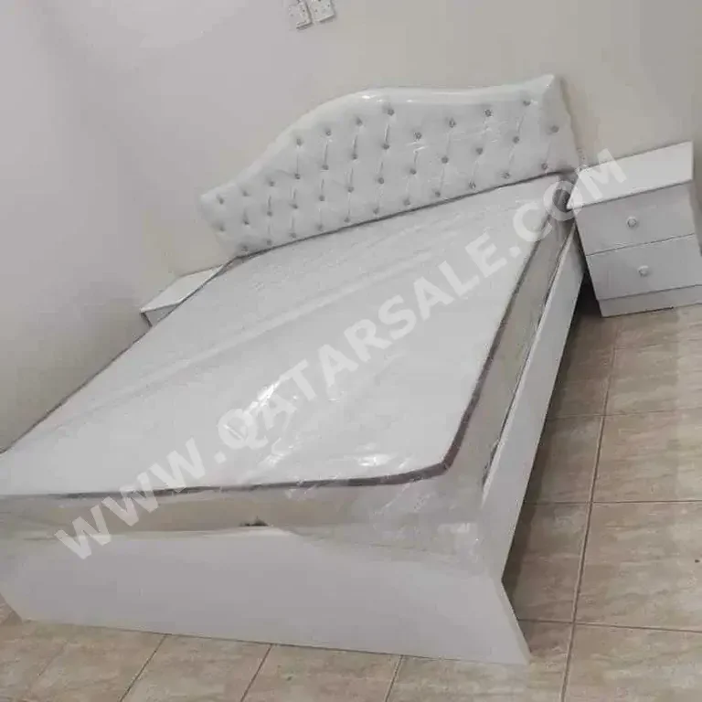 Beds - King  - White  - Mattress Included