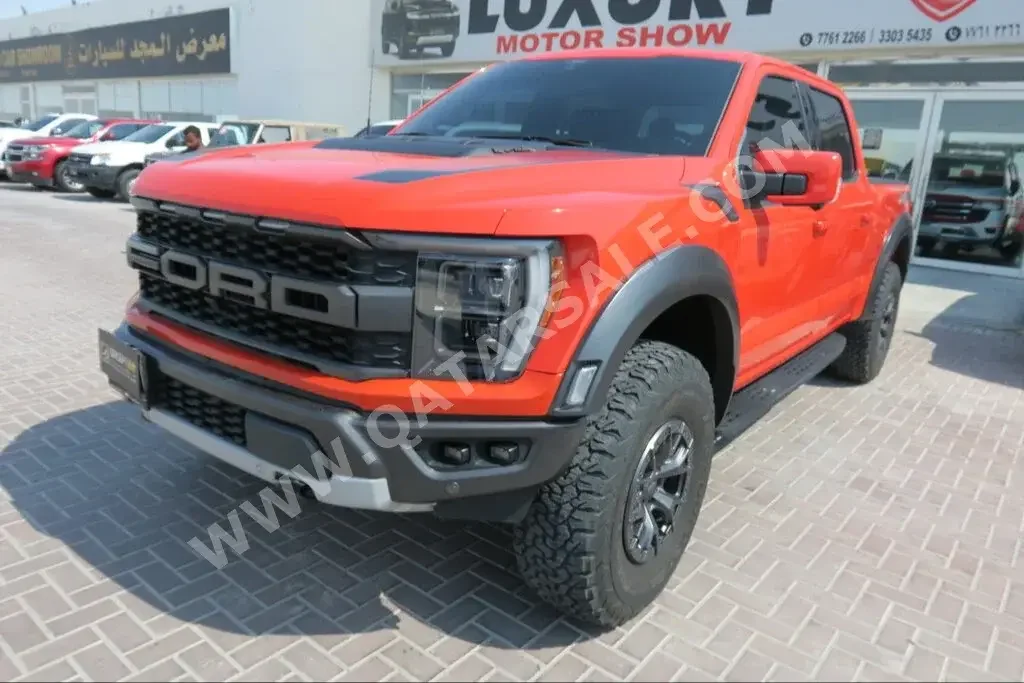 Ford  Raptor  2022  Automatic  47,000 Km  6 Cylinder  Four Wheel Drive (4WD)  Pick Up  Orange  With Warranty