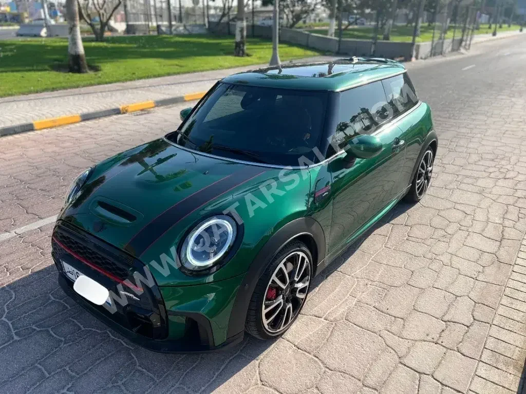 Mini  Cooper  JCW  2023  Automatic  39,000 Km  4 Cylinder  Front Wheel Drive (FWD)  Hatchback  Green  With Warranty