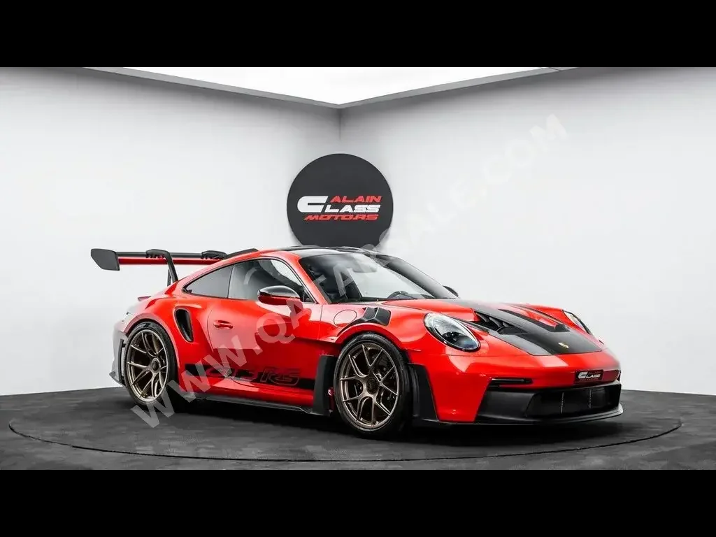 Porsche  911  GT3 RS  2023  Automatic  0 Km  6 Cylinder  Rear Wheel Drive (RWD)  Coupe / Sport  Red  With Warranty
