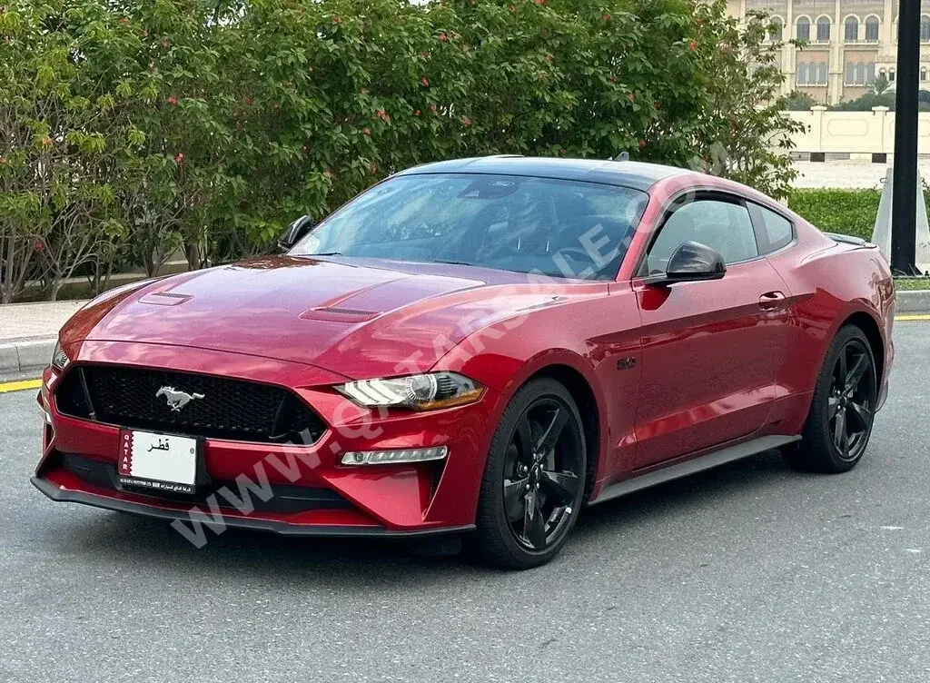 Ford  Mustang  GT  2022  Automatic  10,000 Km  8 Cylinder  Rear Wheel Drive (RWD)  Coupe / Sport  Red