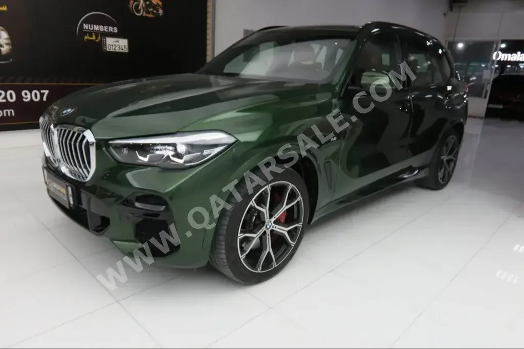 BMW  X-Series  X5 40i  2022  Automatic  40,000 Km  6 Cylinder  All Wheel Drive (AWD)  SUV  Green  With Warranty