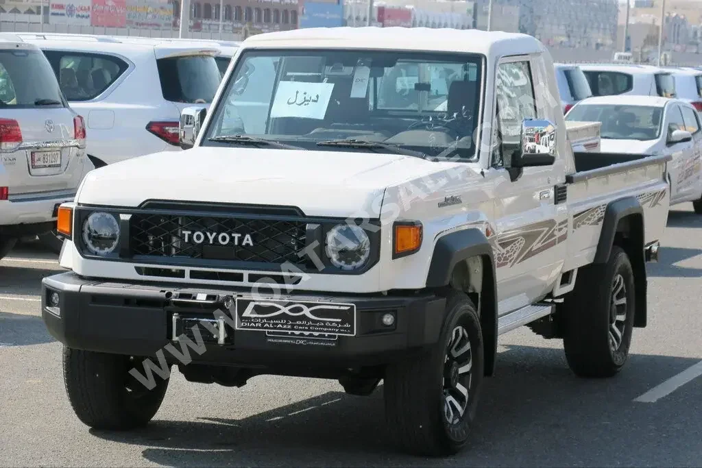 Toyota  Land Cruiser  LX  2024  Automatic  0 Km  4 Cylinder  Four Wheel Drive (4WD)  Pick Up  White  With Warranty