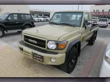 Toyota  Land Cruiser  LX  2022  Manual  74,000 Km  6 Cylinder  Four Wheel Drive (4WD)  Pick Up  Beige  With Warranty