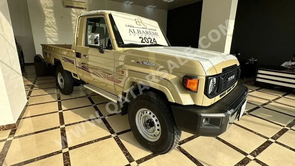 Toyota  Land Cruiser  LX  2024  Automatic  0 Km  4 Cylinder  Four Wheel Drive (4WD)  Pick Up  Beige  With Warranty