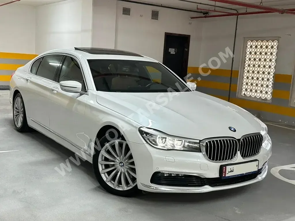 BMW  7-Series  730 Li  2019  Automatic  87,000 Km  4 Cylinder  Rear Wheel Drive (RWD)  Sedan  White