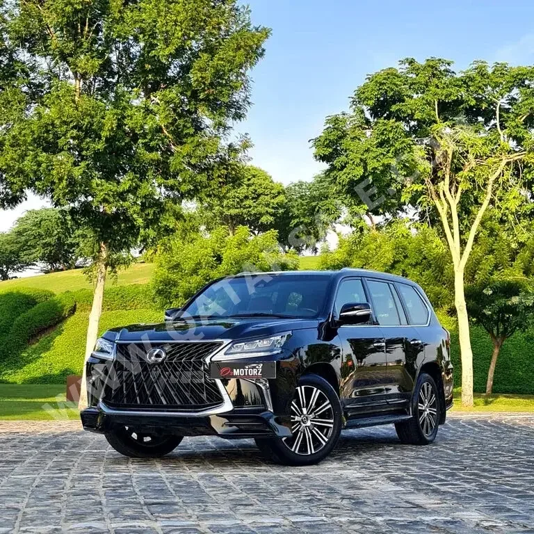  Lexus  LX  570 S  2018  Automatic  170,000 Km  8 Cylinder  Four Wheel Drive (4WD)  SUV  Black  With Warranty