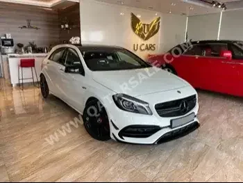 Mercedes-Benz  A-Class  45 AMG  2018  Automatic  62,000 Km  4 Cylinder  Front Wheel Drive (FWD)  Hatchback  White