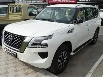 Nissan  Patrol  XE  2023  Automatic  700 Km  6 Cylinder  Four Wheel Drive (4WD)  SUV  White  With Warranty