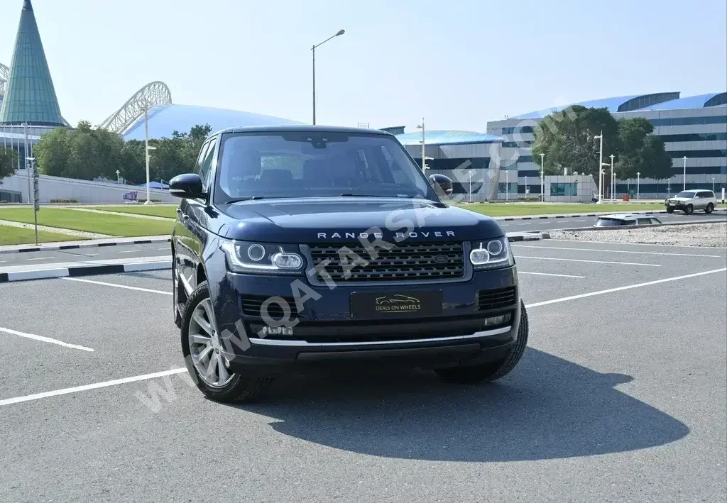 Land Rover  Range Rover  HSE  2017  Automatic  125,000 Km  6 Cylinder  Four Wheel Drive (4WD)  SUV  Blue