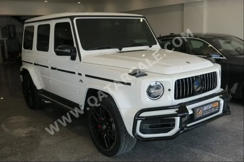 Mercedes-Benz  G-Class  63 AMG  2022  Automatic  28,000 Km  8 Cylinder  Four Wheel Drive (4WD)  SUV  White  With Warranty
