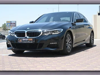 BMW  3-Series  330i  2019  Automatic  21,500 Km  4 Cylinder  Rear Wheel Drive (RWD)  Sedan  Black  With Warranty