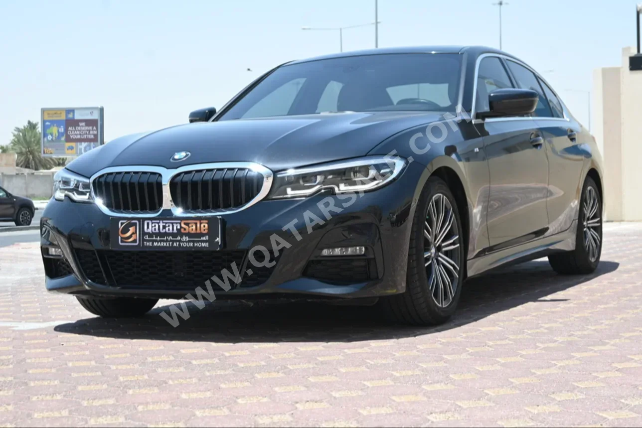 BMW  3-Series  330i  2019  Automatic  21,500 Km  4 Cylinder  Rear Wheel Drive (RWD)  Sedan  Black  With Warranty