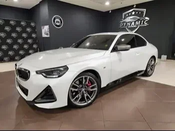 BMW  M-Series  240i  2022  Automatic  16,000 Km  6 Cylinder  All Wheel Drive (AWD)  Coupe / Sport  White  With Warranty