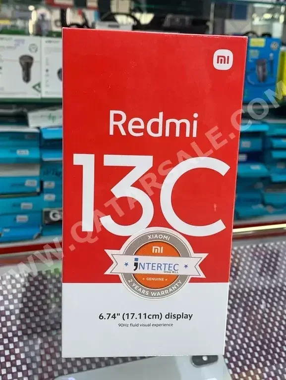 Xiaomi  - Redmi  - 13 C  - Black  - 256 GB  - Under Warranty
