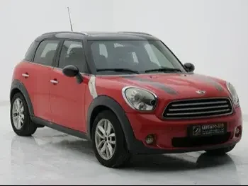 Mini  Cooper  2011  Automatic  83,930 Km  4 Cylinder  Front Wheel Drive (FWD)  Hatchback  Red
