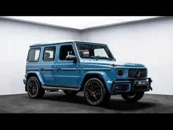 Mercedes-Benz  G-Class  63 AMG  2023  Automatic  0 Km  8 Cylinder  Four Wheel Drive (4WD)  SUV  Blue  With Warranty