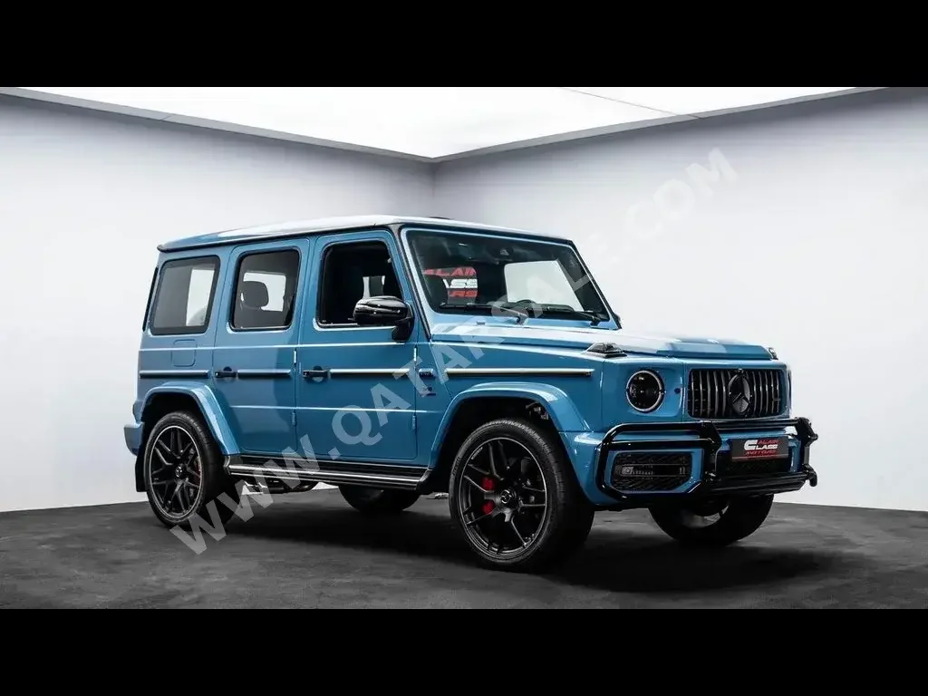 Mercedes-Benz  G-Class  63 AMG  2023  Automatic  0 Km  8 Cylinder  Four Wheel Drive (4WD)  SUV  Blue  With Warranty