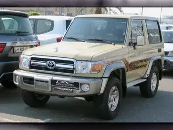 Toyota  Land Cruiser  Hard Top  2021  Manual  0 Km  6 Cylinder  Four Wheel Drive (4WD)  SUV  Beige  With Warranty