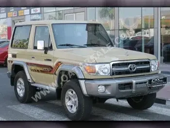 Toyota  Land Cruiser  Hard Top  2021  Manual  500 Km  6 Cylinder  Four Wheel Drive (4WD)  SUV  Beige  With Warranty