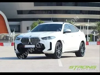 BMW  X6 M-Power  6 Cylinder  SUV ( AWD )  White  2024