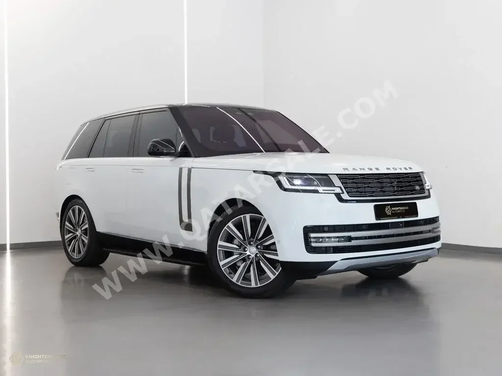 Land Rover  Range Rover  Vogue HSE  2023  Automatic  7,000 Km  6 Cylinder  Four Wheel Drive (4WD)  SUV  White  With Warranty