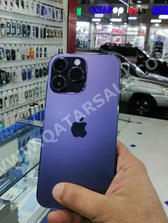 Apple  - iPhone 14  - Pro Max  - Purple  - 256 GB  - Under Warranty