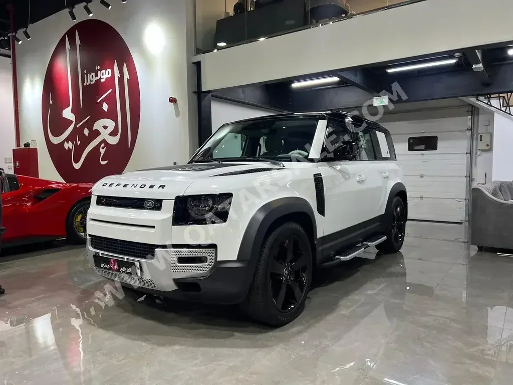  Land Rover  Defender  110 SE  2023  Automatic  0 Km  6 Cylinder  Four Wheel Drive (4WD)  SUV  White  With Warranty