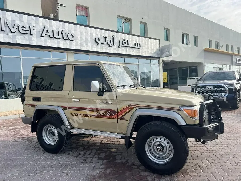 Toyota  Land Cruiser  Hard Top  2021  Manual  41,000 Km  6 Cylinder  Four Wheel Drive (4WD)  SUV  Beige  With Warranty