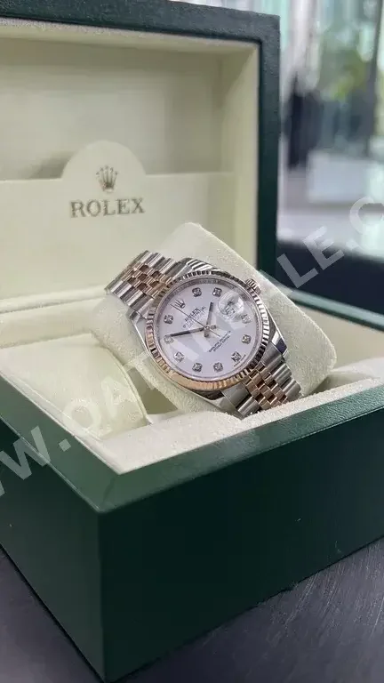 Watches - Rolex  - Analogue Watches  - White  - Women Watches