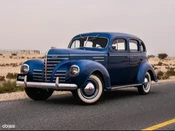 Plymouth  P8  Deluxe  1939  Manual  2,800 Km  6 Cylinder  Rear Wheel Drive (RWD)  Classic  Blue