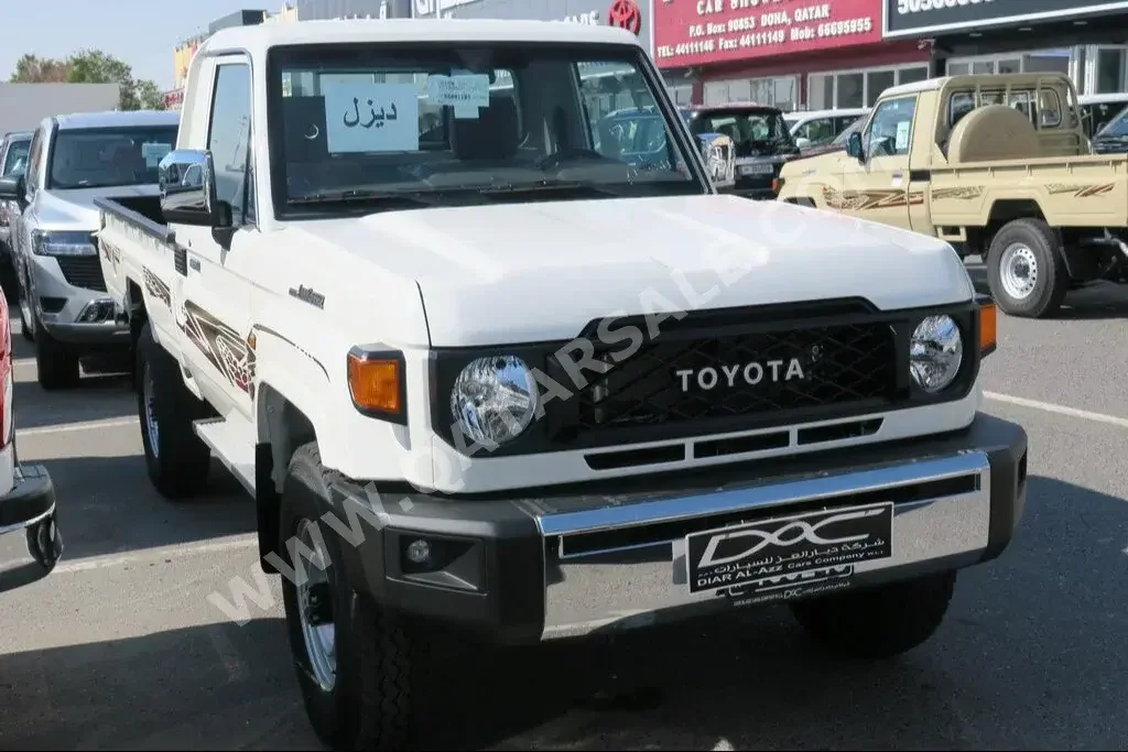 Toyota  Land Cruiser  LX  2024  Manual  0 Km  4 Cylinder  Four Wheel Drive (4WD)  Pick Up  White  With Warranty