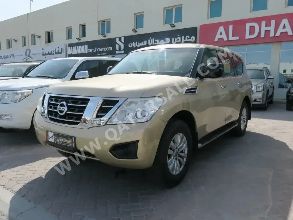 Nissan  Patrol  XE  2017  Automatic  309,000 Km  6 Cylinder  Four Wheel Drive (4WD)  SUV  Gold