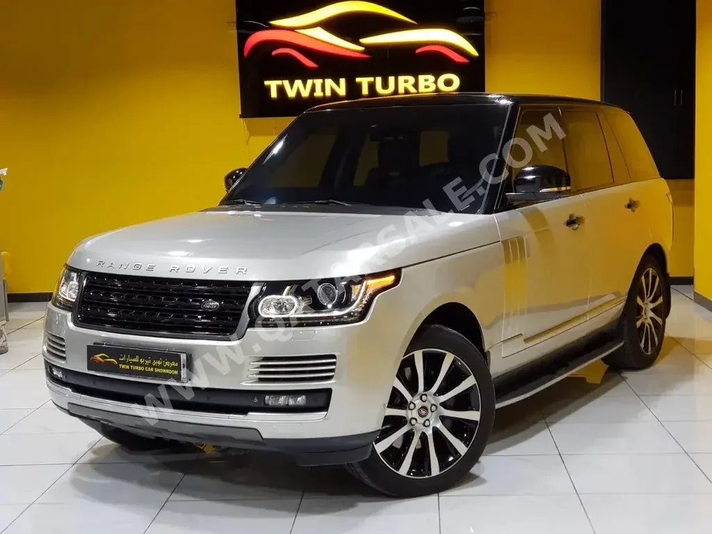 Land Rover  Range Rover  Vogue Super charged  2013  Automatic  154,000 Km  8 Cylinder  Four Wheel Drive (4WD)  SUV  Gold