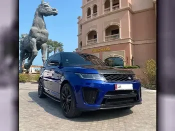 Land Rover  Range Rover  Sport SVR  2015  Automatic  103,000 Km  8 Cylinder  Four Wheel Drive (4WD)  SUV  Blue