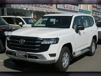 Toyota  Land Cruiser  GX  2024  Automatic  1,000 Km  6 Cylinder  Four Wheel Drive (4WD)  SUV  White  With Warranty